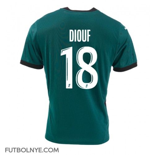 Camiseta RC Lens Andy Diouf #18 Visitante Equipación 2024-25 manga corta